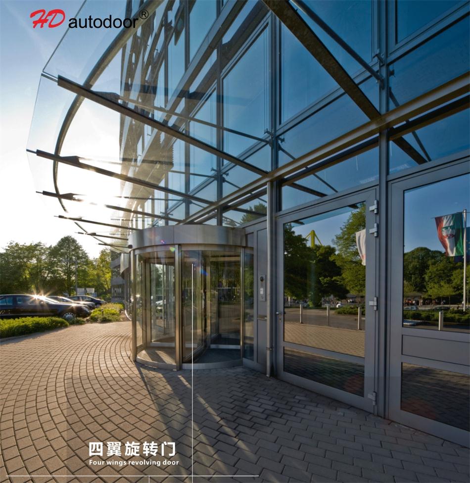 兩翼、三翼、四翼旋轉(zhuǎn)門：青島恒達自動門(圖5)