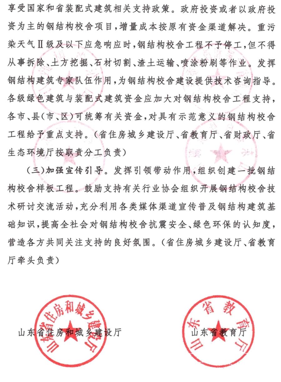 鋼結(jié)構(gòu)校舍建設(shè) 政策扶持知多少！(圖5)